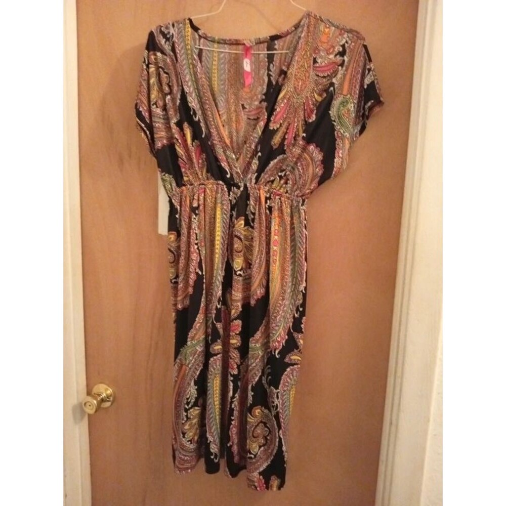 Christina Love size L multi colored dress